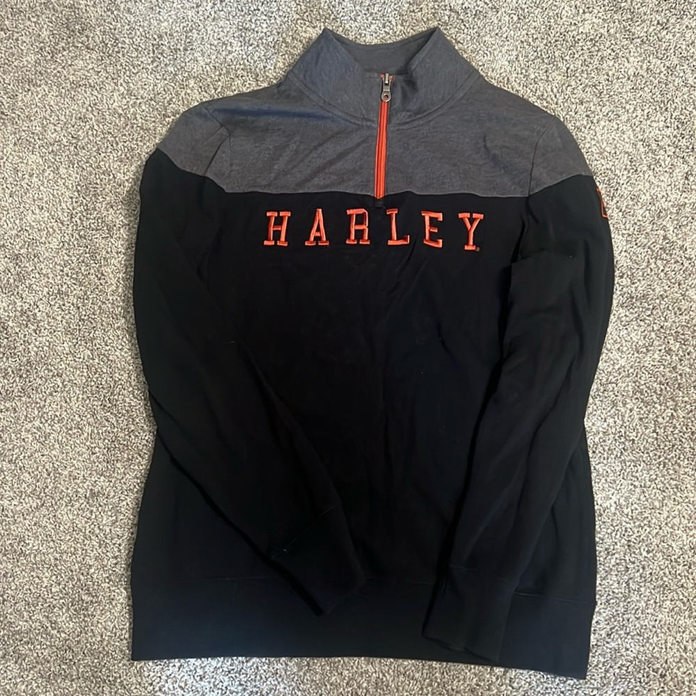 Woman’s embroidered Harley Davidson long sleeve